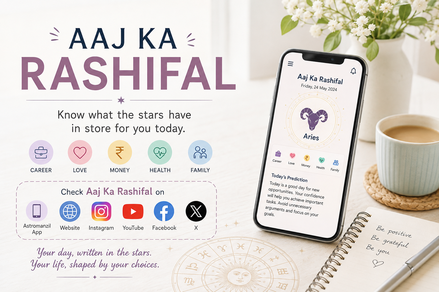 Aaj Ka Rashifal: Know Your Daily Prediction And Start The Day Right