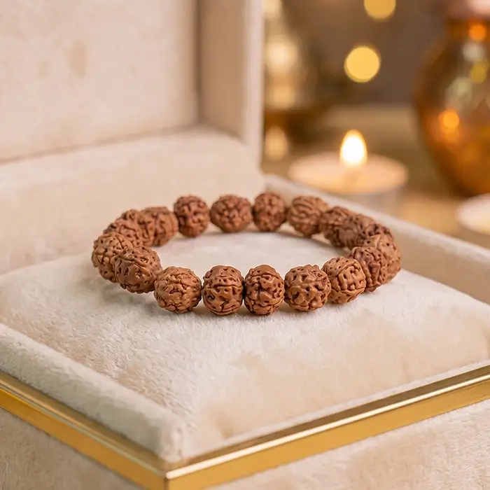 5 Mukhi Rudraksha Bracelet