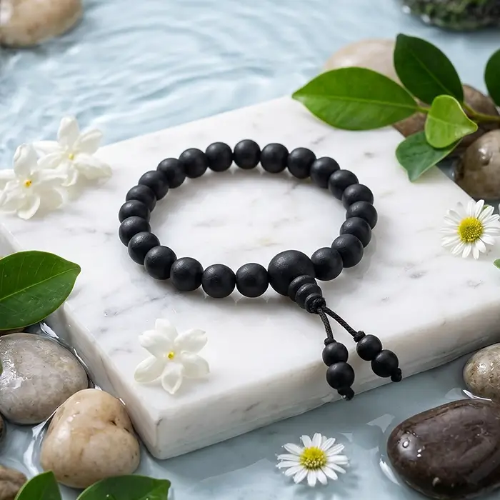 Karungali Malai Bracelet 8mm ( Govt. Certified)