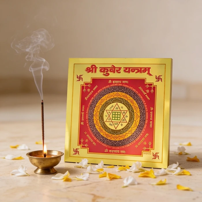 Shree Kuber Yantra (6x6 inch)