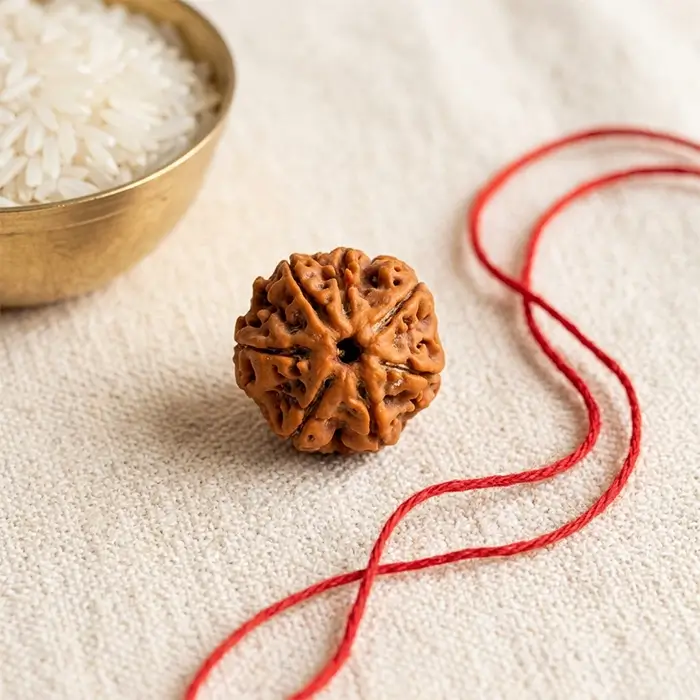 Nepal Origin 7 Mukhi Rudraksha - 17mm to 22mm